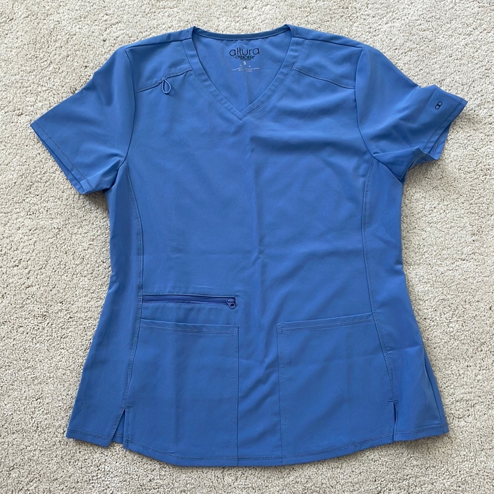 Allura by Cherokee scrub top